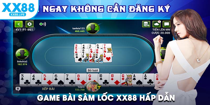 Game bài Sâm Lốc hấp dẫn